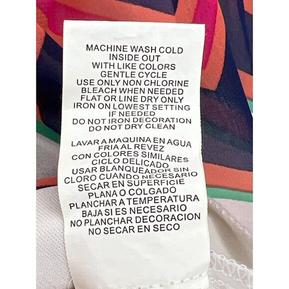 My Michelle Girl's Dress Size 8 Multicolor Long Sleeve Polka Dot Chevron - Picture 5 of 11